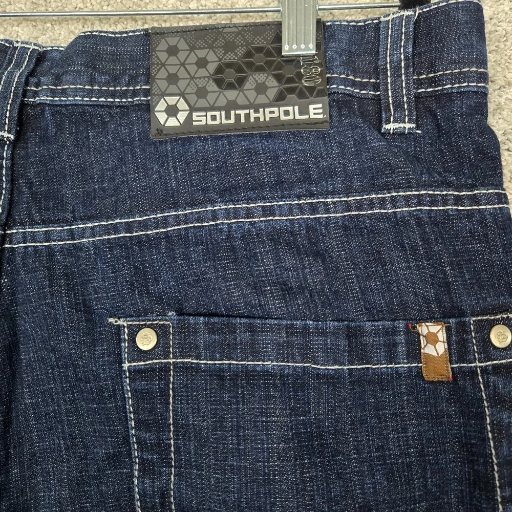 Southpole Jeans mens 36x31 brown tab loose baggy relaxed Y2K hip hop‎ streetwear